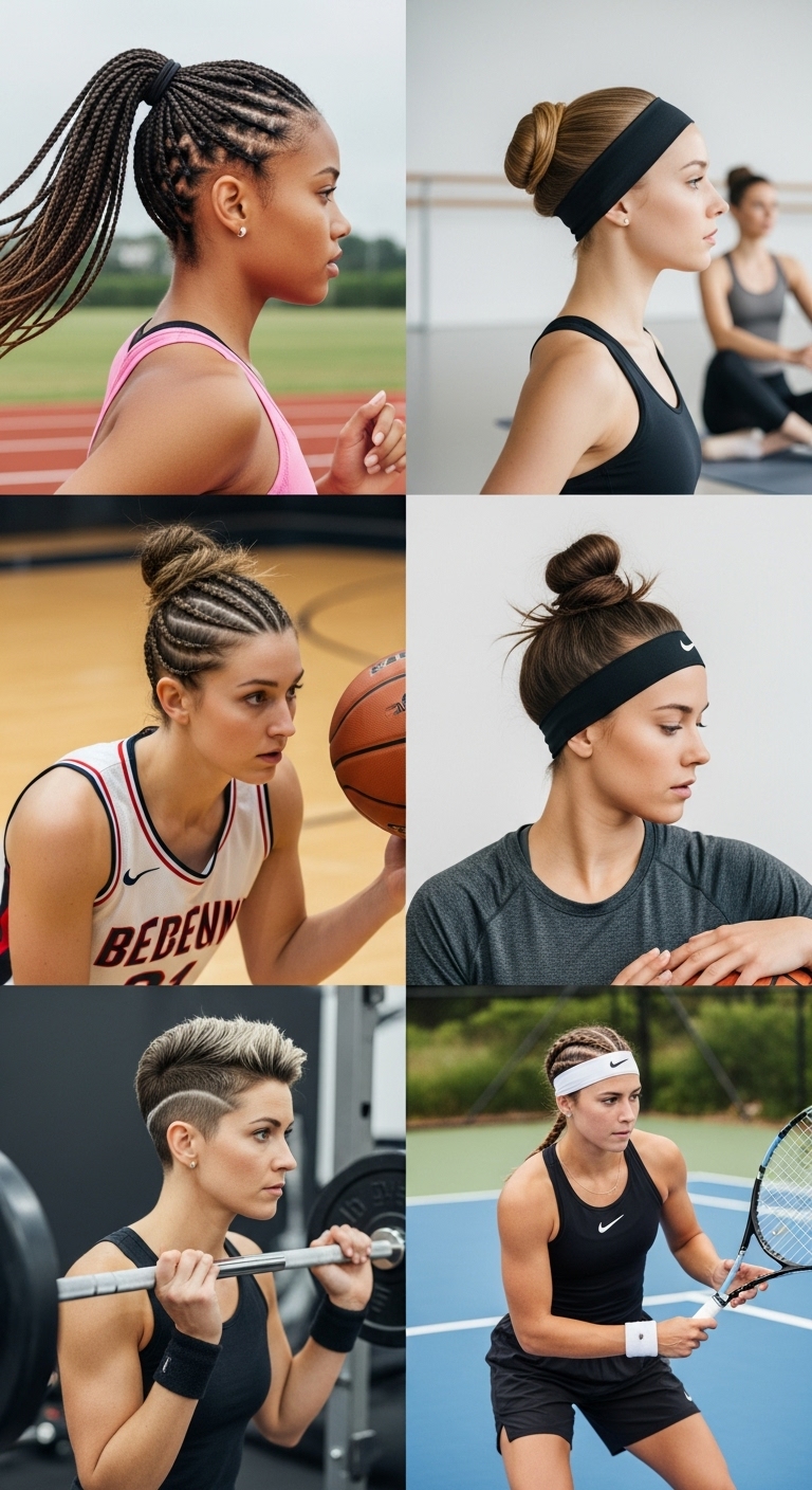 23 Trendy Sports Hairstyle Ideas for Women