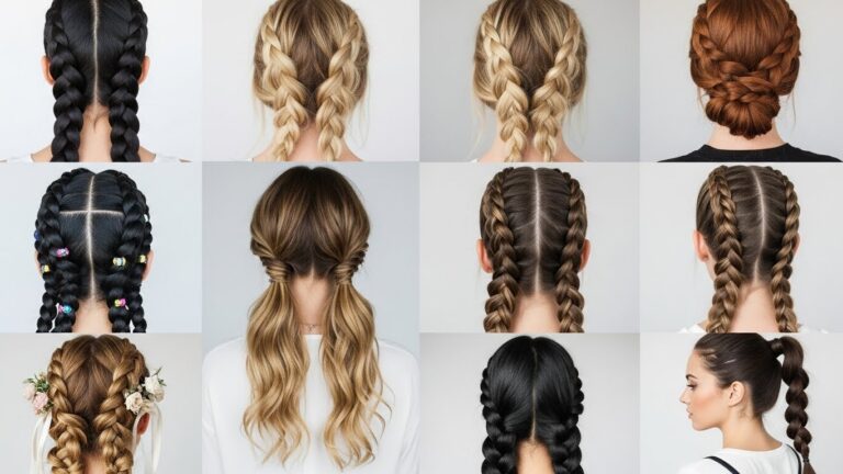 Double Braided Hairstyles