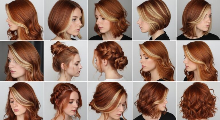 15 Copper Hair with Blonde Money Pieces you’ll absolutely love