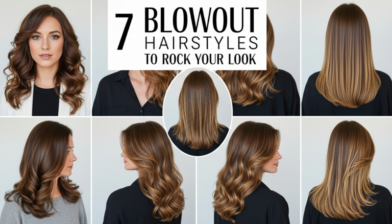 7 Blowout Hairstyles to Rock your Look