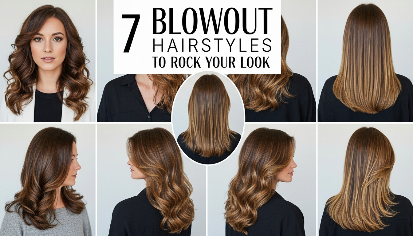 7 Blowout Hairstyles to Rock your Look
