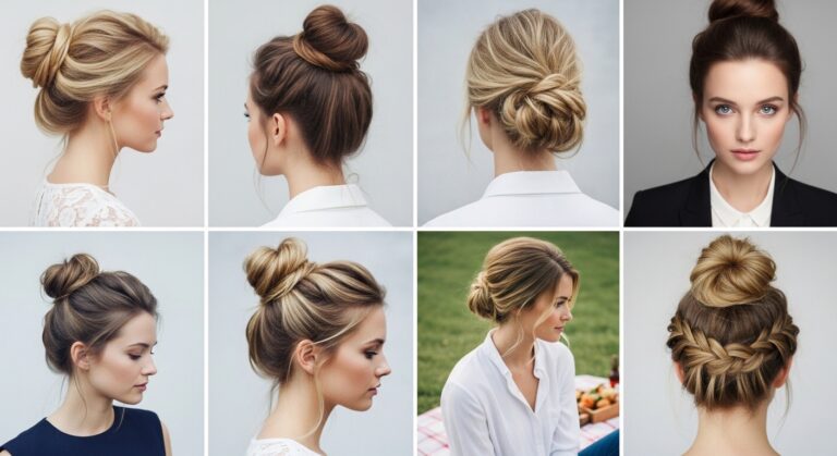 27+ Bun Hairstyle Ideas that look absolutely adorable
